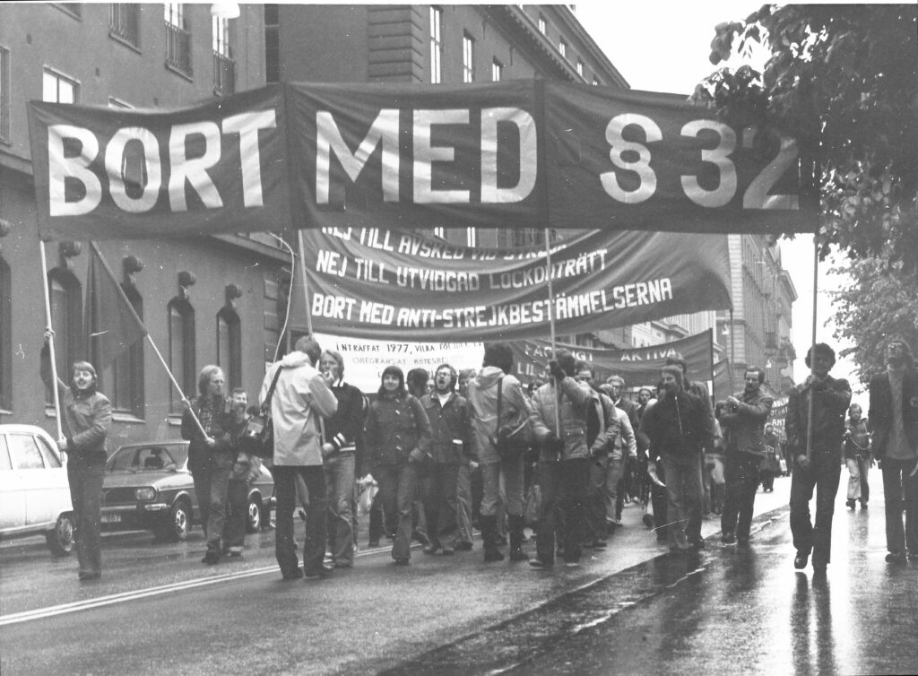 Demonstration mot paragraf 32