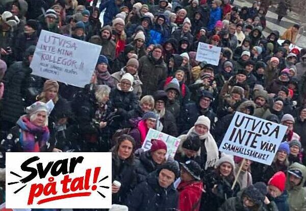 Demonstration för asylrätten