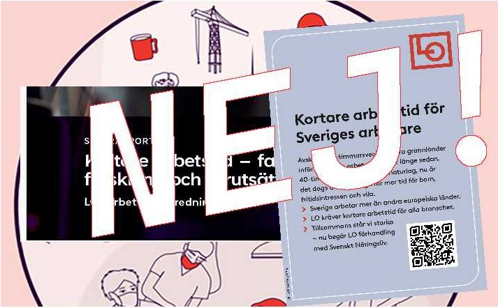 ingen strid för kortare arbetstid